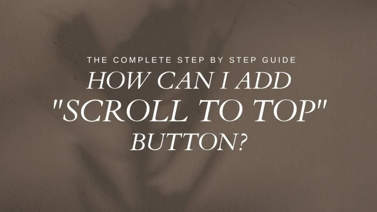 How to Add a Free Scroll to Top Button Plugin to Squarespace Templates (5-Minute Tutorial)