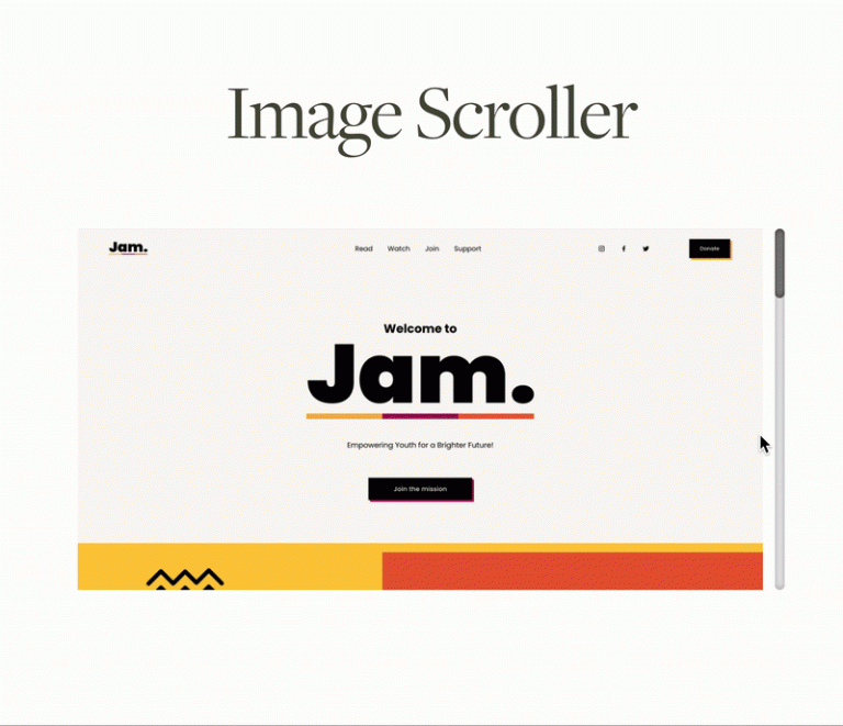 Scrolling Images Plugin Pro preview