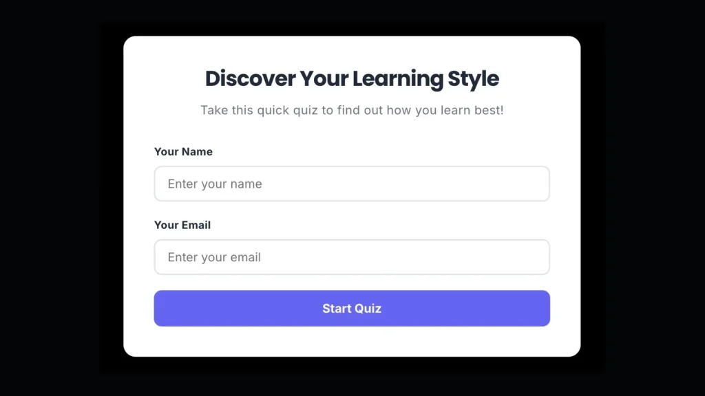 Interactive Quiz Plugin for Squarespace 7.1 preview