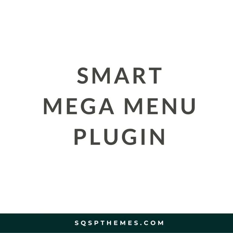 Squarespace Plugin Mega Menu preview