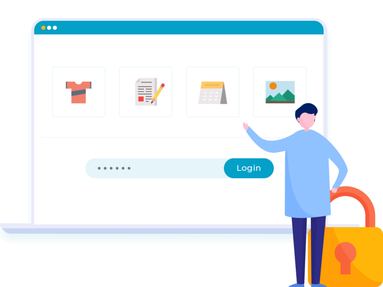 Password Protected Categories — the top-of-page image from its official barn2.com listing