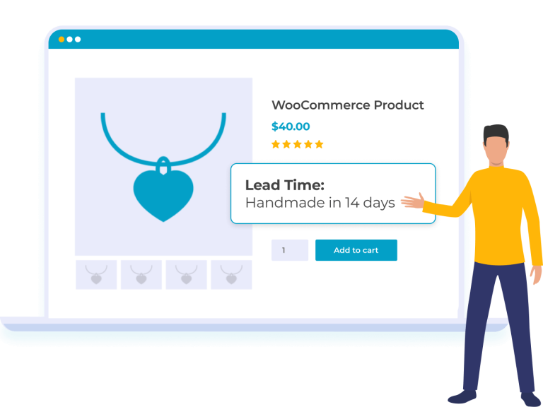 WooCommerce Lead Time — the top-of-page image from its official barn2.com listing