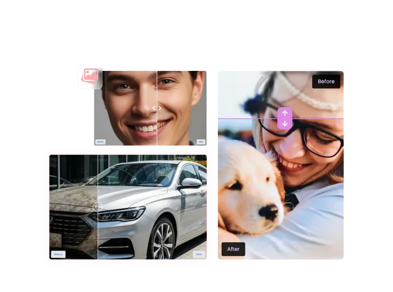 Before & After Slider preview