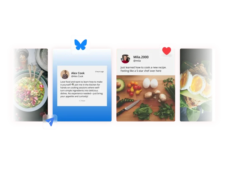 Bluesky Feed Slider preview