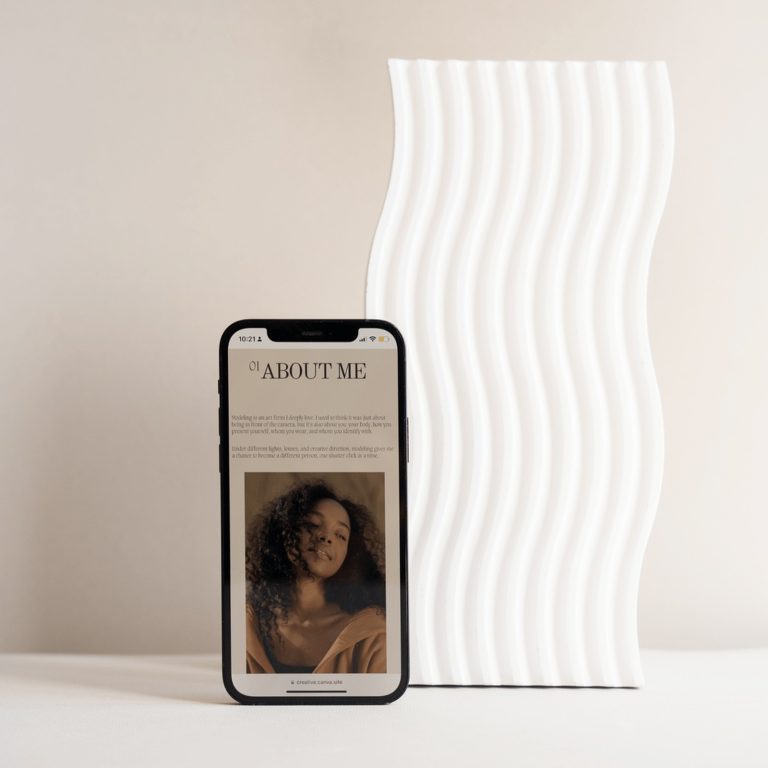 Confidence Co. template — preview of its design