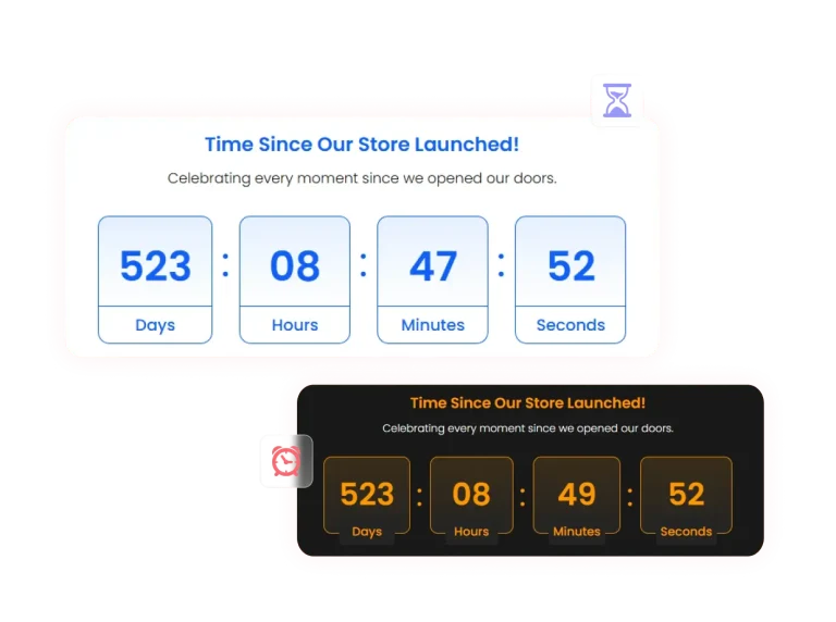 Count-Up Clock preview