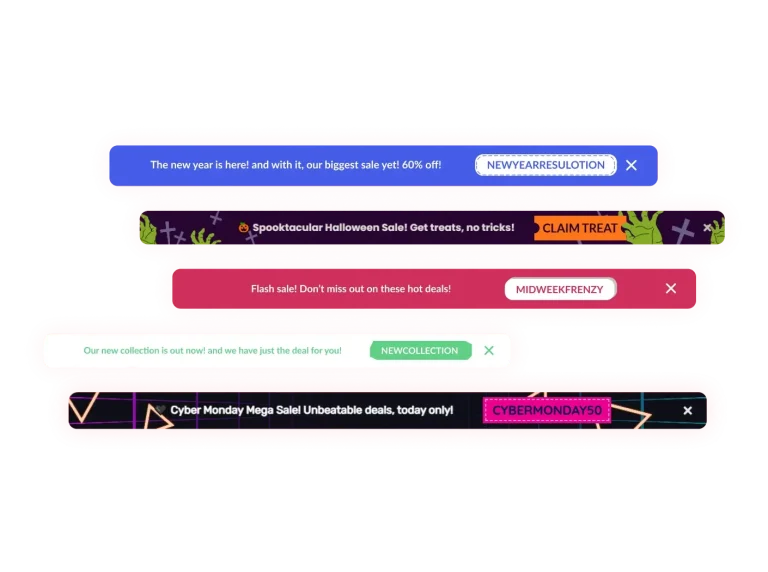 Coupon Bar preview