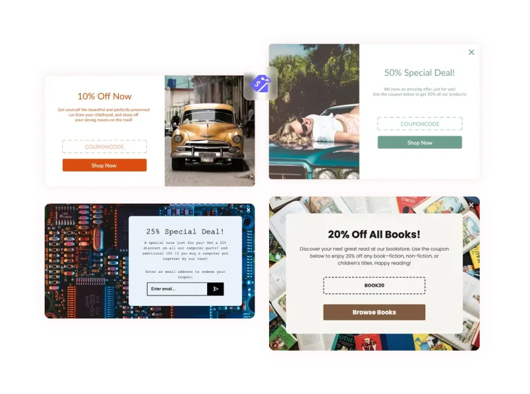 Coupon Popup preview