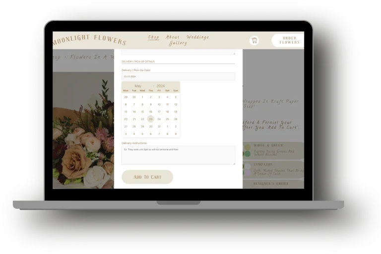 Squarespace Datepicker preview