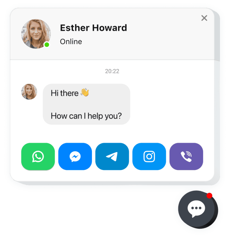 The All-in-One Chat widget by Elfsight