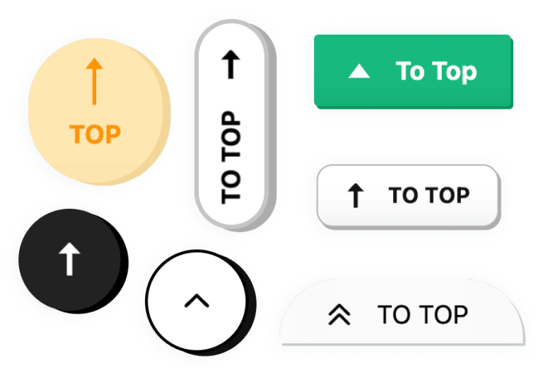 The Back to Top widget by Elfsight