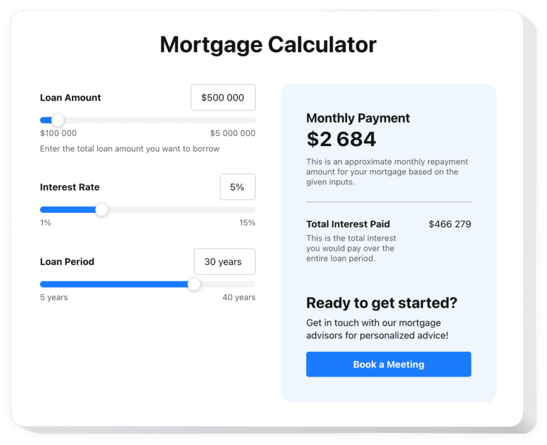 The Calculator widget by Elfsight