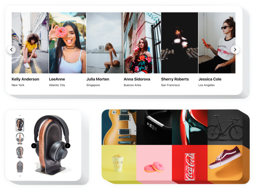 The Photo Gallery widget by Elfsight