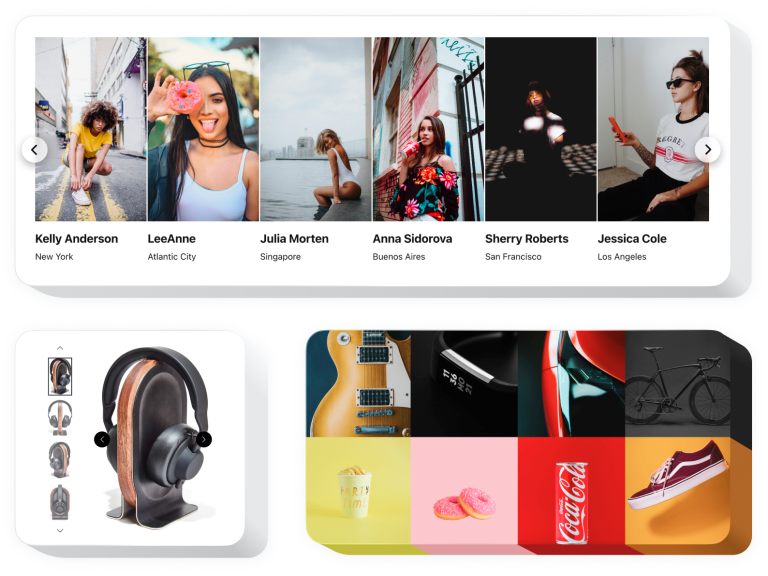The Photo Gallery widget by Elfsight