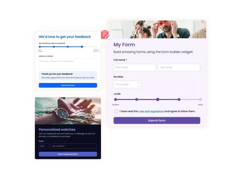 Form Builder preview