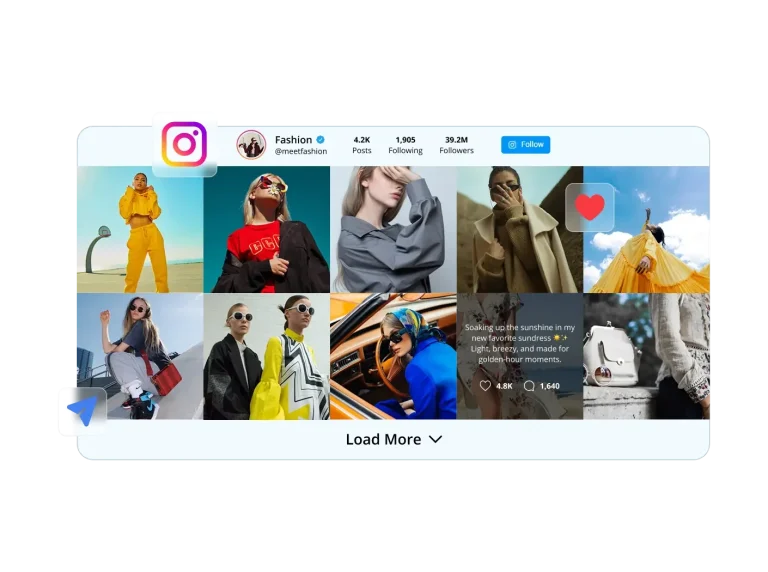 Instagram Feed preview