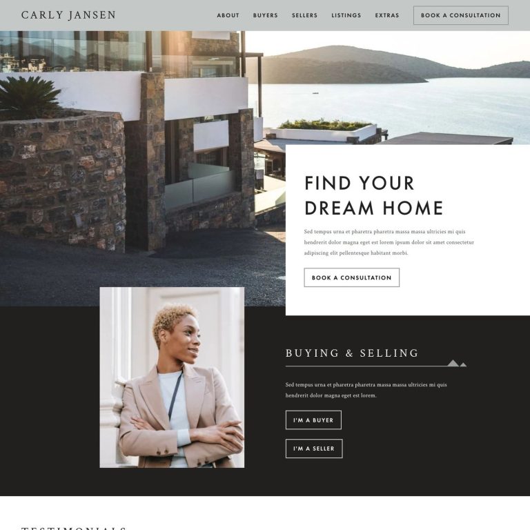 Jansen template — preview of its design
