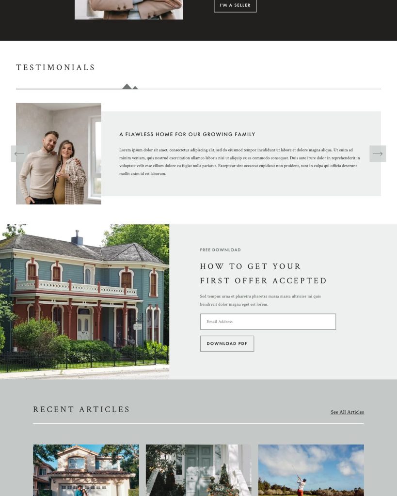 The Jansen template, shown on its live demo