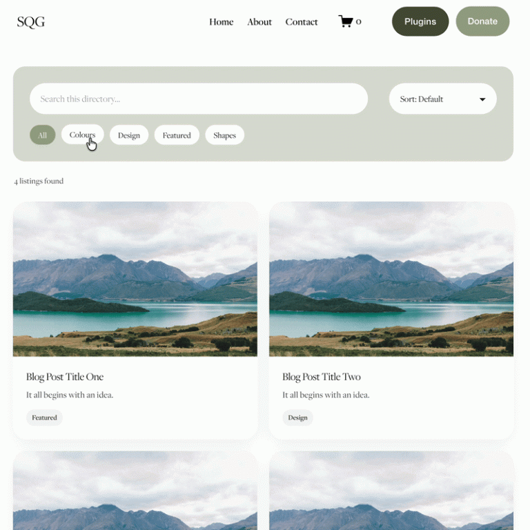 Directory Plugin preview