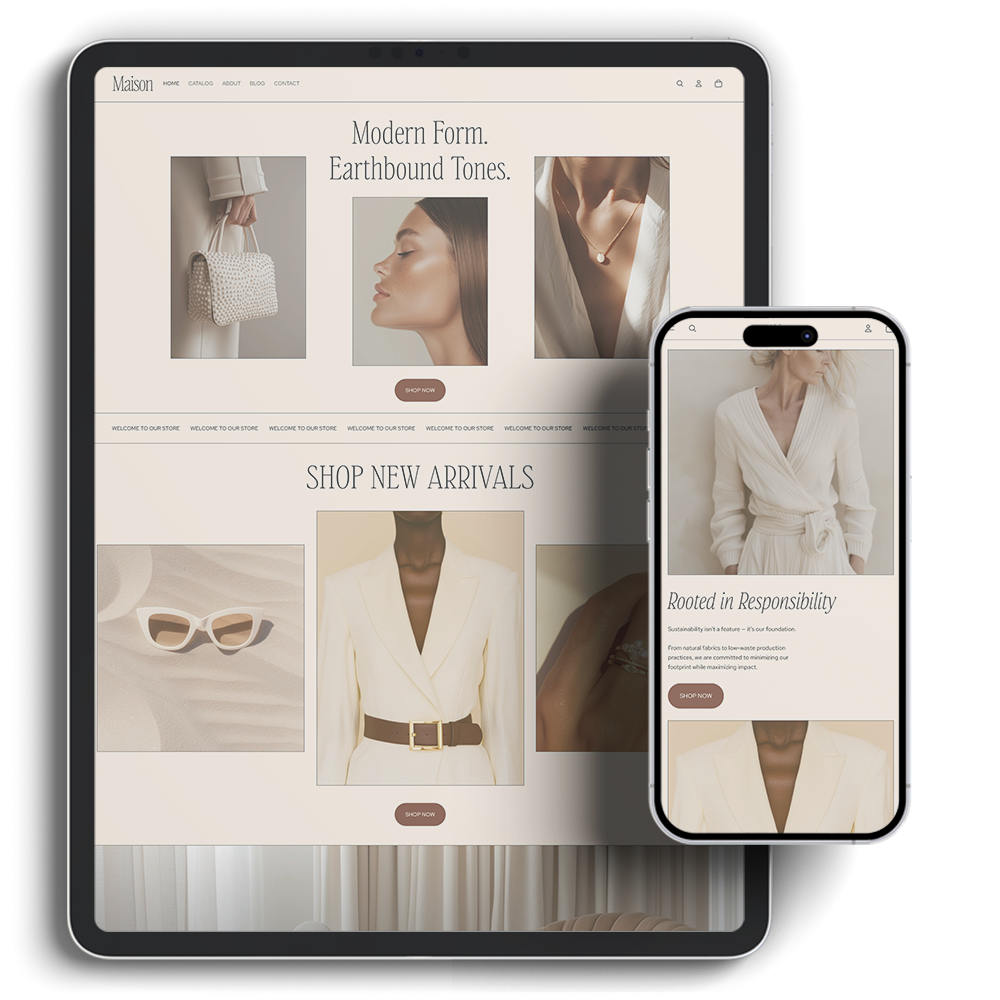 Maison Shopify Template preview