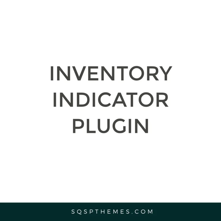 Squarespace Show Inventory Plugin preview