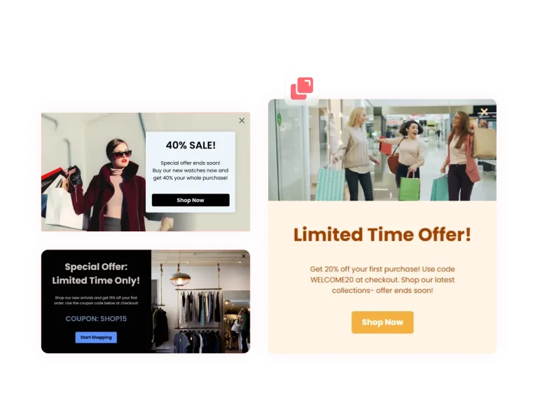 Popup Builder preview