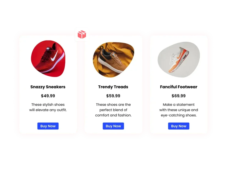 Product Blobs preview