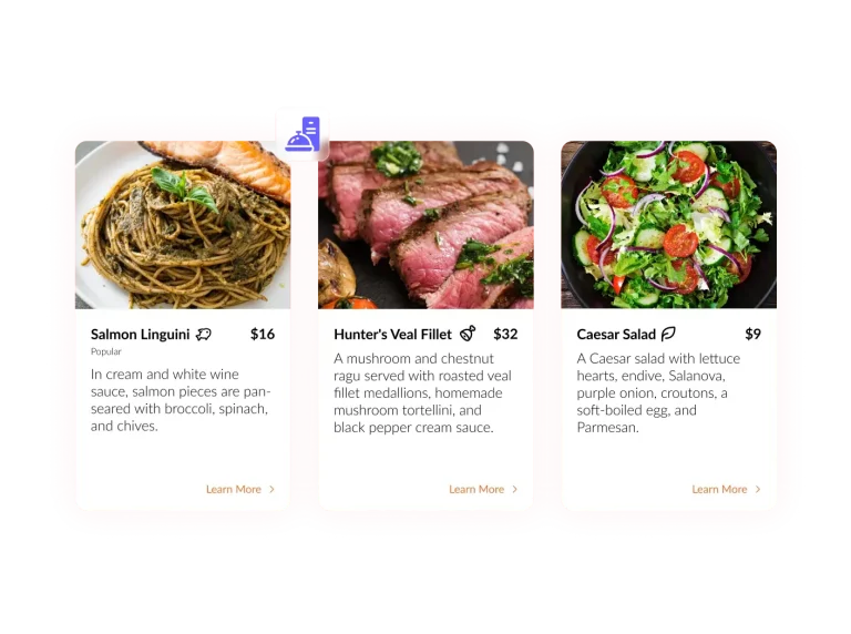 Restaurant Menu List preview