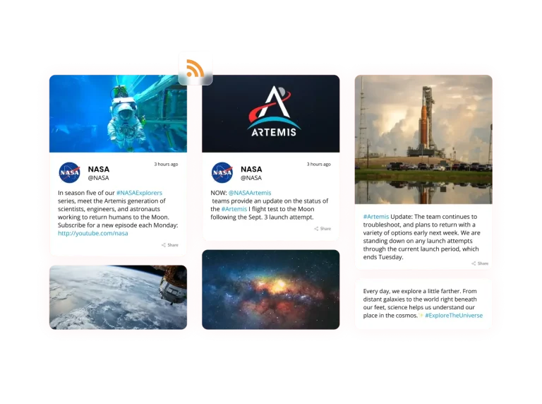RSS Feed preview