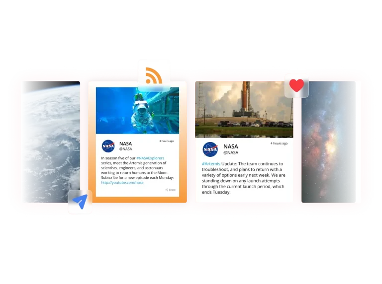 RSS Feed Slider preview