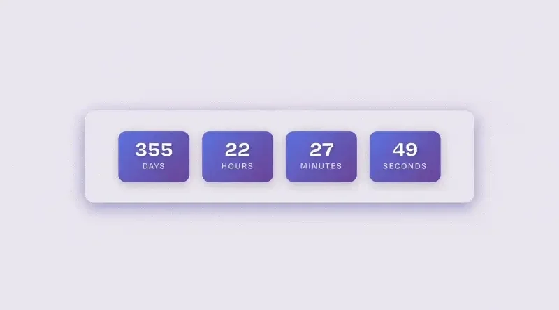 Squarespace Countdown Timer Plugin 7.1 preview