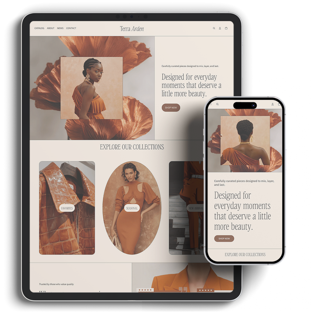 Terra Arden Shopify Template preview