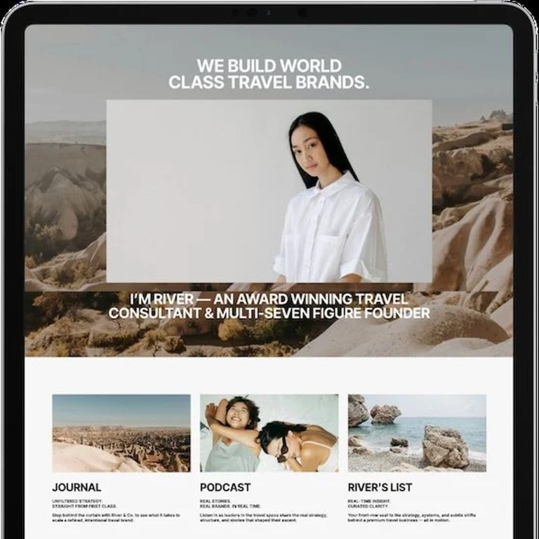 The Edition template — preview of its design