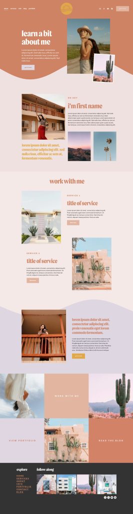 The Ventura About page, top to bottom