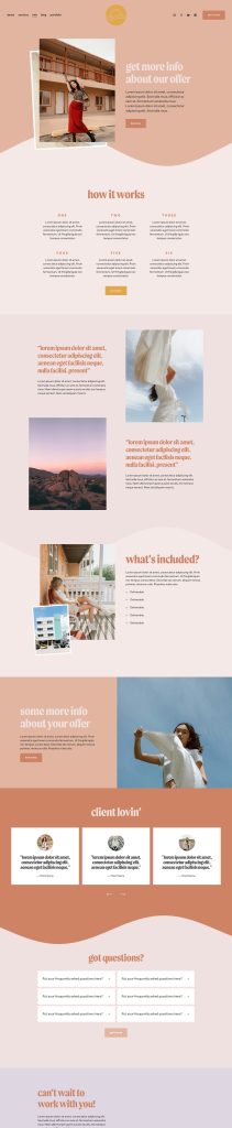 The Ventura Info page, top to bottom