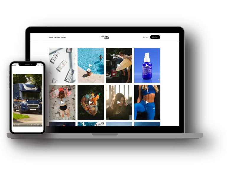 Squarespace Video Lightbox preview