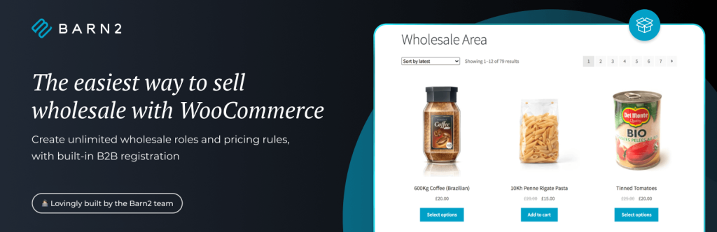 Wholesale Essentials for WooCommerce — the official plugin banner from its WordPress.org listing