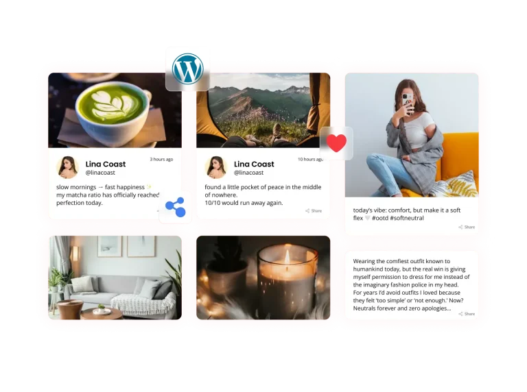 WordPress Feed preview
