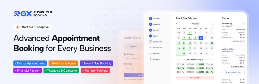 Appointment Booking — the official banner from its WordPress.org listing