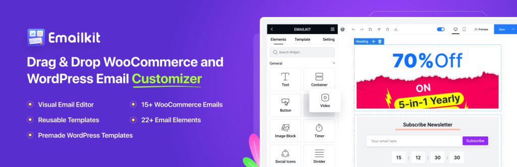 EmailKit — the official banner from its WordPress.org listing