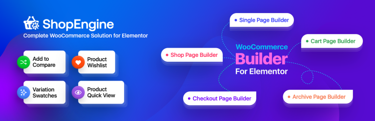 ShopEngine — the official banner from its WordPress.org listing